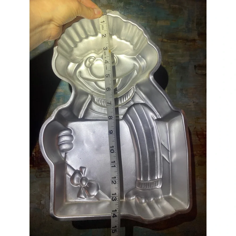 Vintage 1983 Wilton Sesame Street Ernie Muppets Cake Pan 502-3614 Aluminum‎ 14